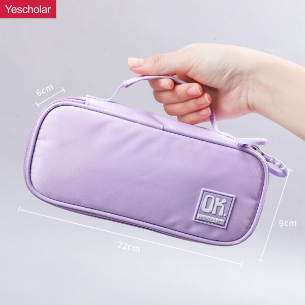 Canvas creative multi-function whiteboard can play draft retro pencil case YE6766