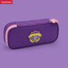 Canvas england style aristocratic colored contrast design multifunction pencil case YE6979