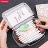 DM_20251020134714_001 Canvas student portable korean 3 layer extra large-capacity pencil case YE6765