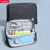 DM_20251020142139_001 (1) Canvas Japanese simple foldable high-value vertical extra large upright pencil case YE6880