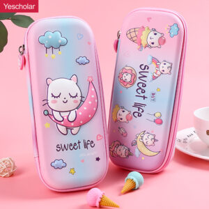 EVA stereo 3D cartoon large capacity waterproof kindergarten pencil box YE6692