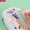 OEM pencil case EVA moulded Sweetheart Alpaca sheep YE6693 wipeable box wholesale factory