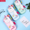 DM_20251020145121_001 (1) EVA 3D Cute unicorn fashion processing custom creative rainbow pencil case YE6763