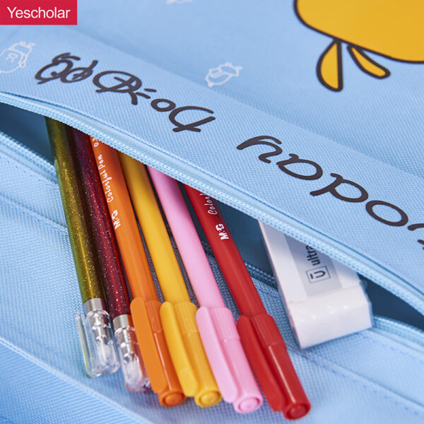 DM_20251020153843_001 Canvas Student Korean Version Creative Handbag Carrying nylon mesh Tutoring Bag YE8001